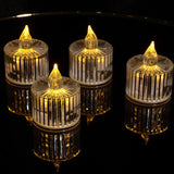 LED Flickering Electronic Candle Night Light