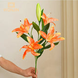 Long Lily Artificial Flower Bouquet