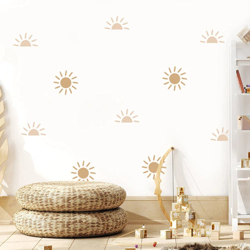 Boho Sun Nursery Wall Sticker