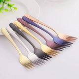 Elegant Stainless Steel Tea Fork Set