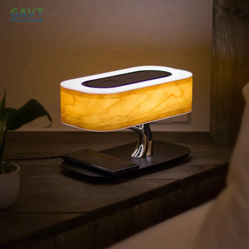 Bluetooth Speaker LED Table Lamp